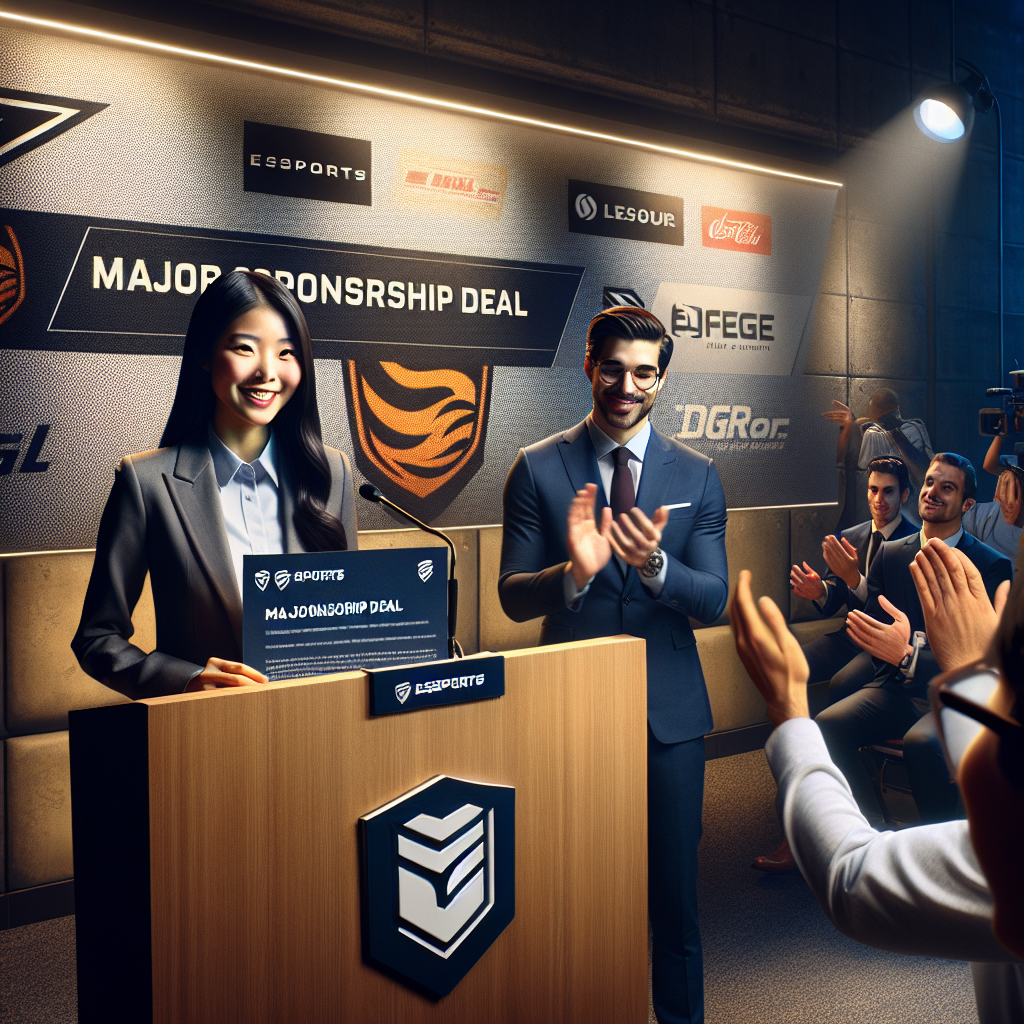 Esports Franchise Announces Major Sponsorship Deal with Tech Giant