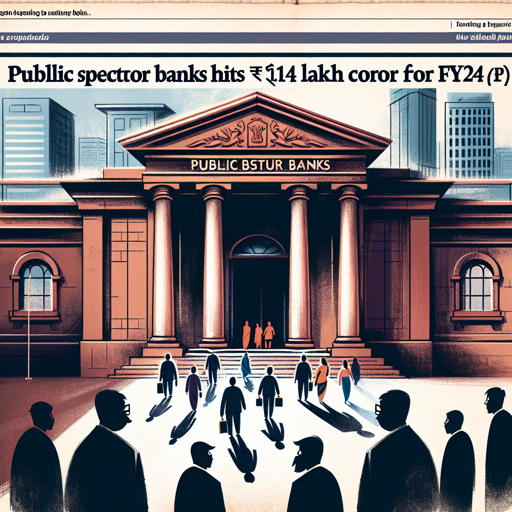 Public sector banks’ total profit hits Rs 1.4 lakh crore in FY24​