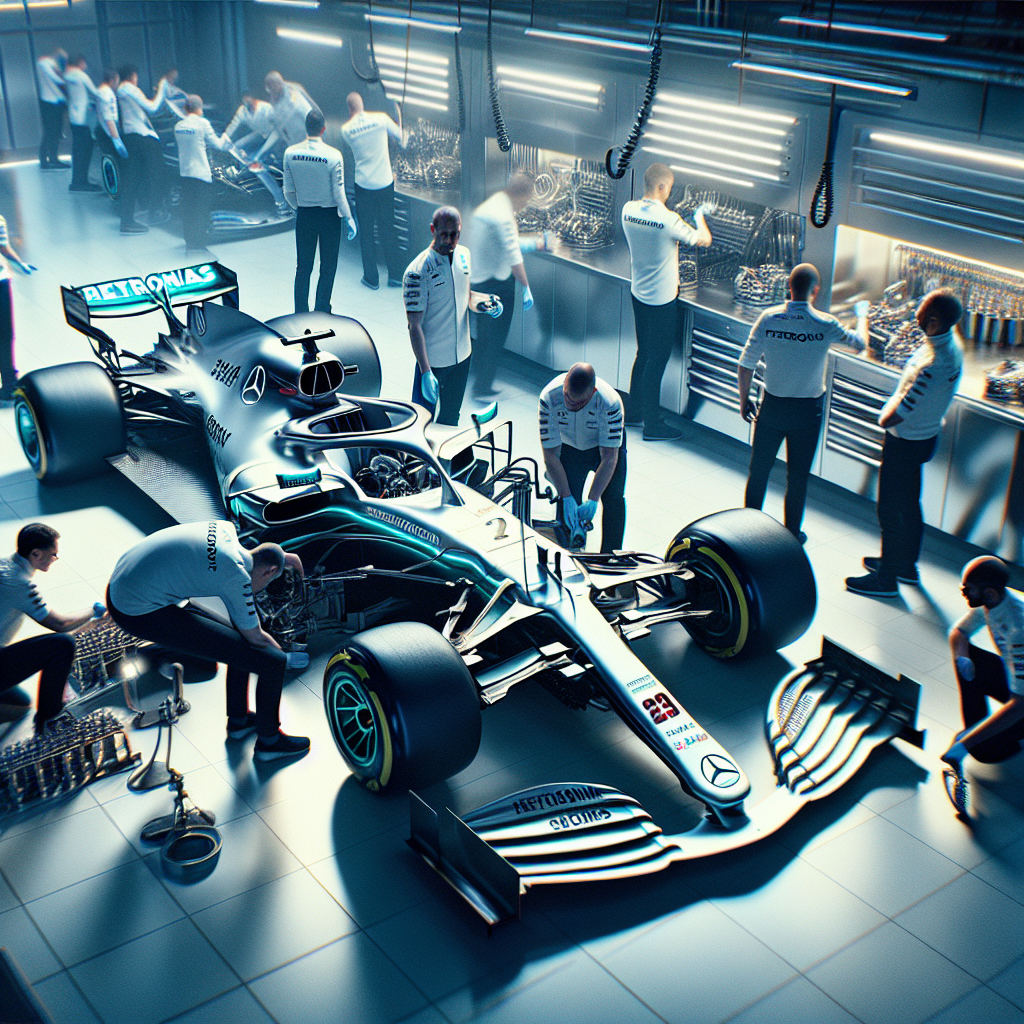 Team Mercedes Unveils Cutting-Edge Upgrades for Next Grand Prix, Aiming to Maintain Dominance