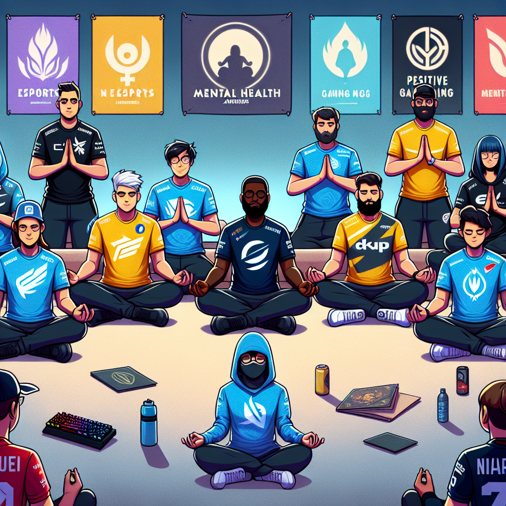 Top Esports Organizations Join Forces to Address Mental Health Awareness in Gaming Community